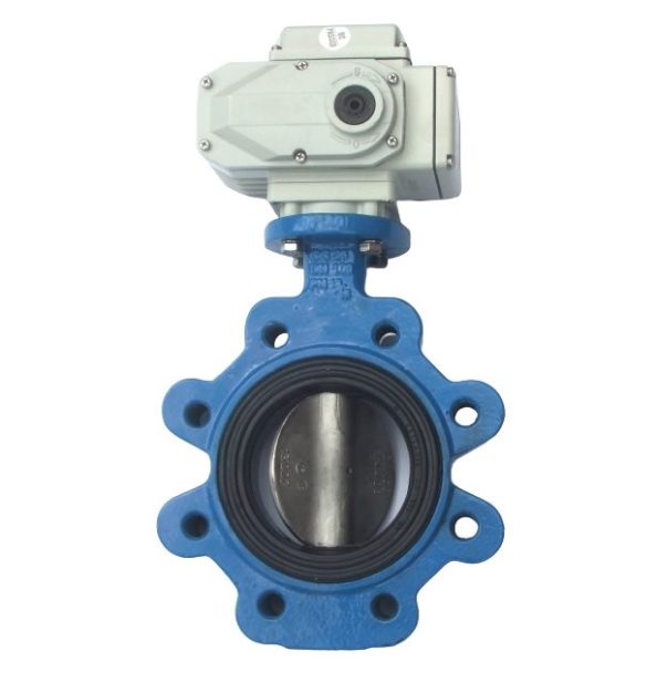 Butterfly_valve_with_Nutork_electric_actuator