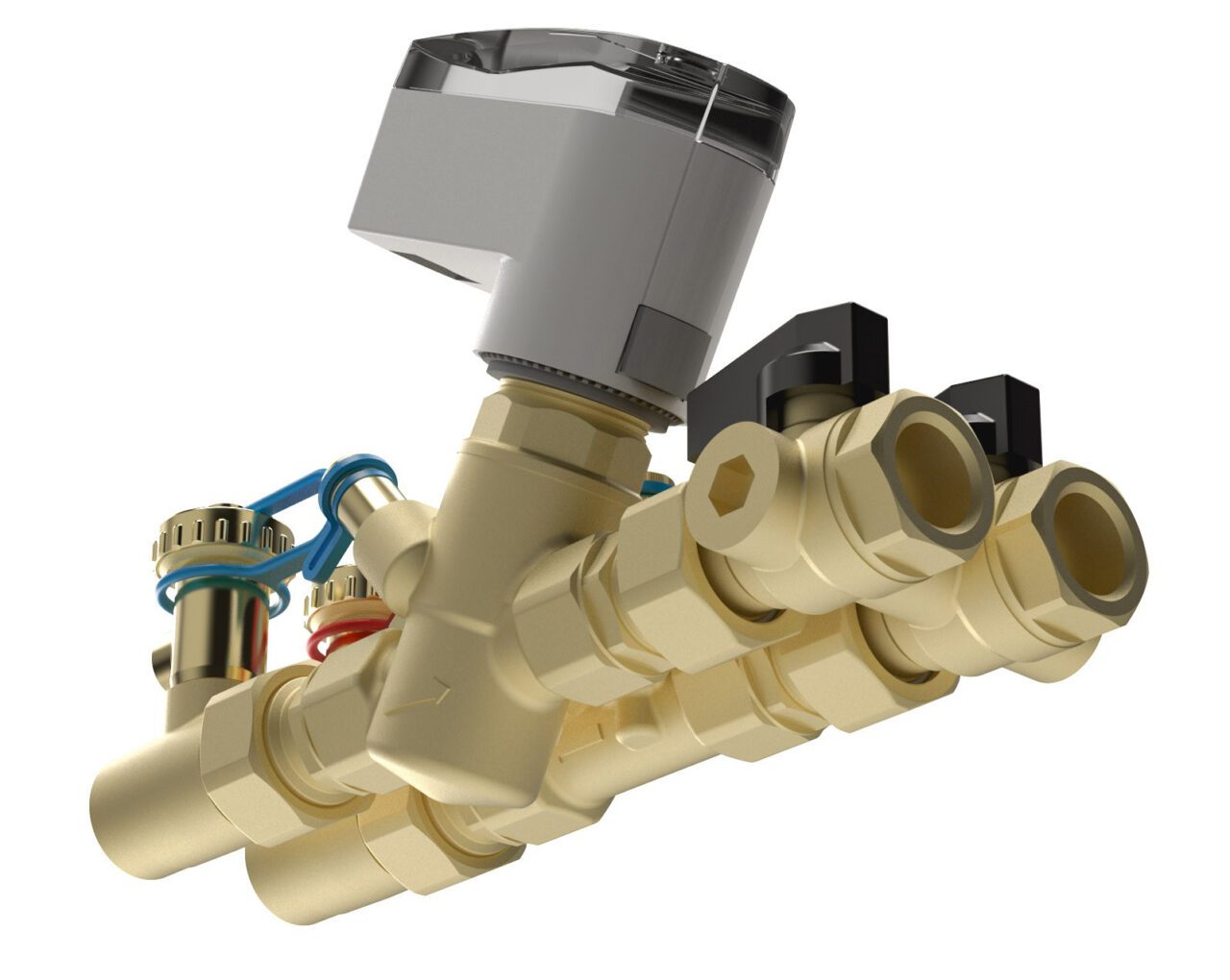 Fan Coil Valve Assembly Essco Fit and Time Saver