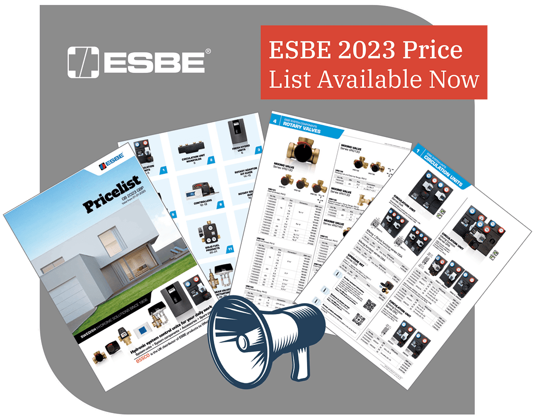 ESBE Price List 2023