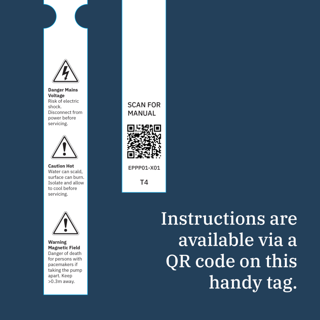 Pump Pack QR Code Tags