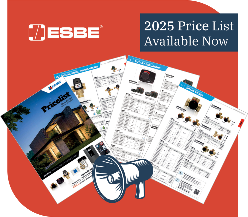 ESBE Price List 2025