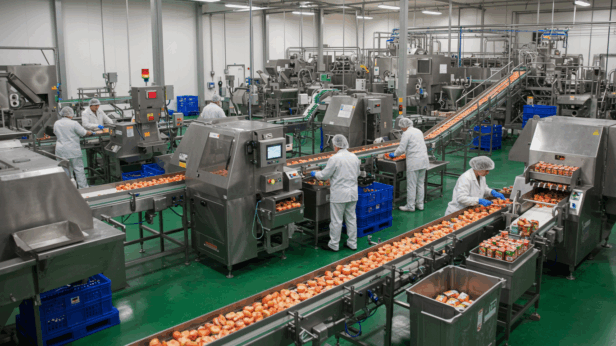 Food and Beverage Manufacturing Process Valves and Instrumentation
