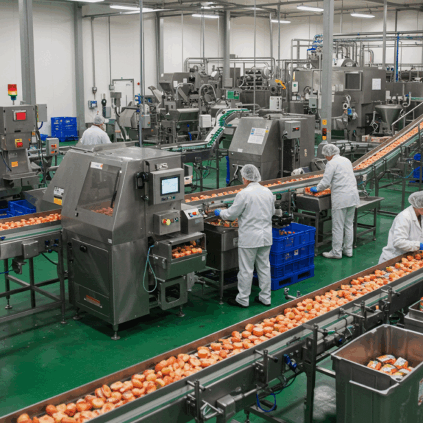 Food and Beverage Manufacturing Process Valves and Instrumentation