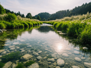 Clean river