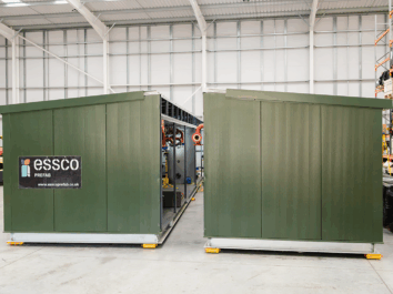 Northolt School Packaged Plant Room with Heat Pumps
