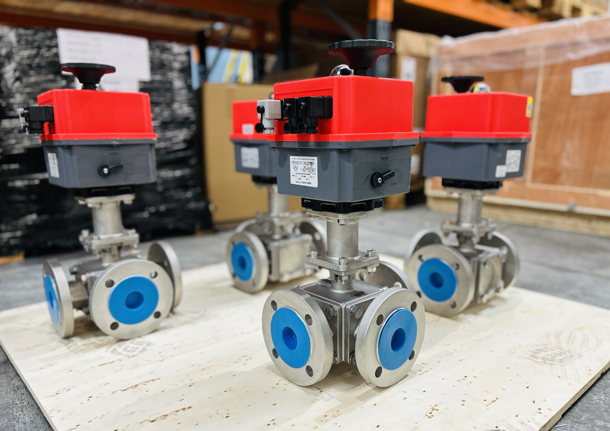 Process Valves for minus 30 degrees