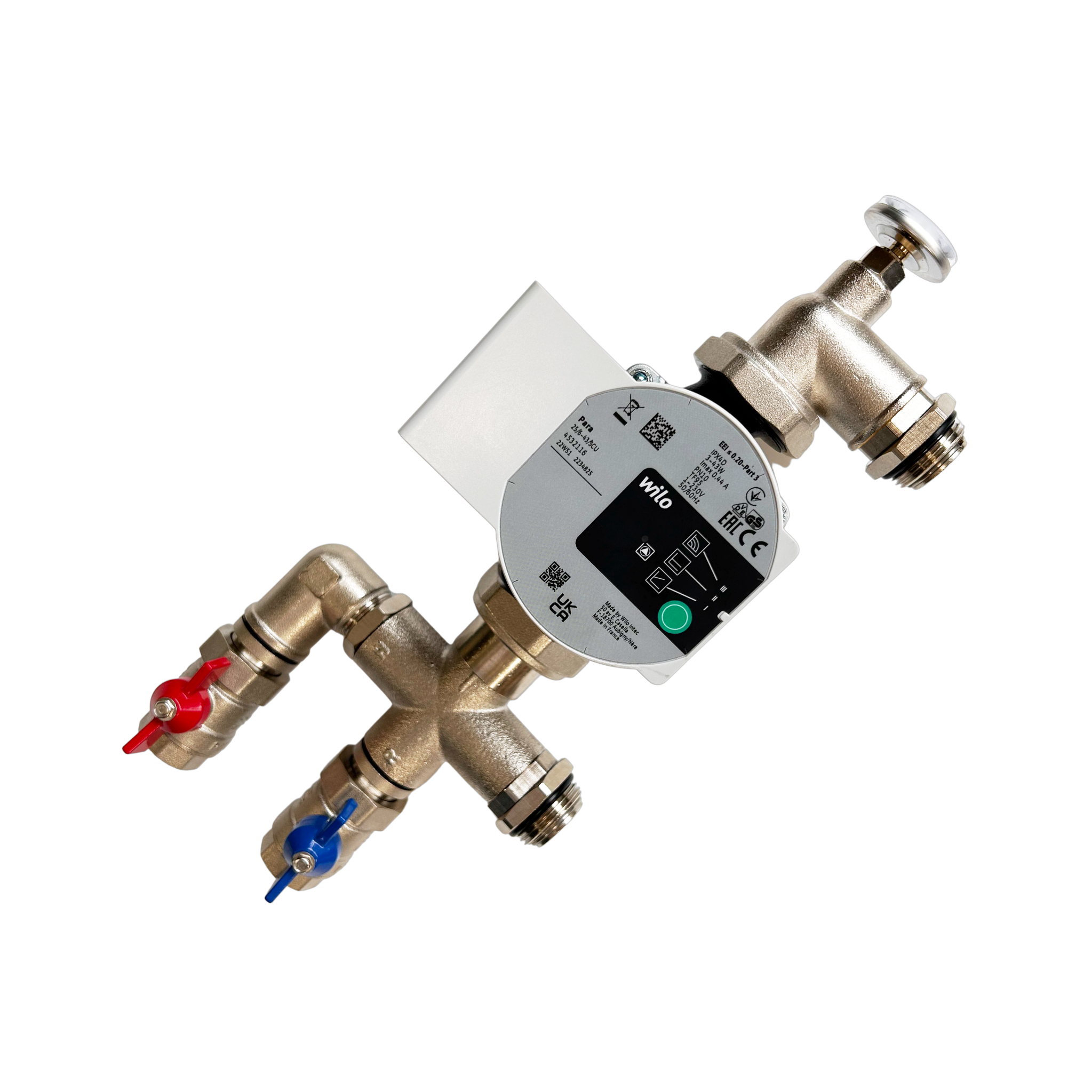 Essco H4 Wilo UFH Pump Pack With Primary Isolation Valves