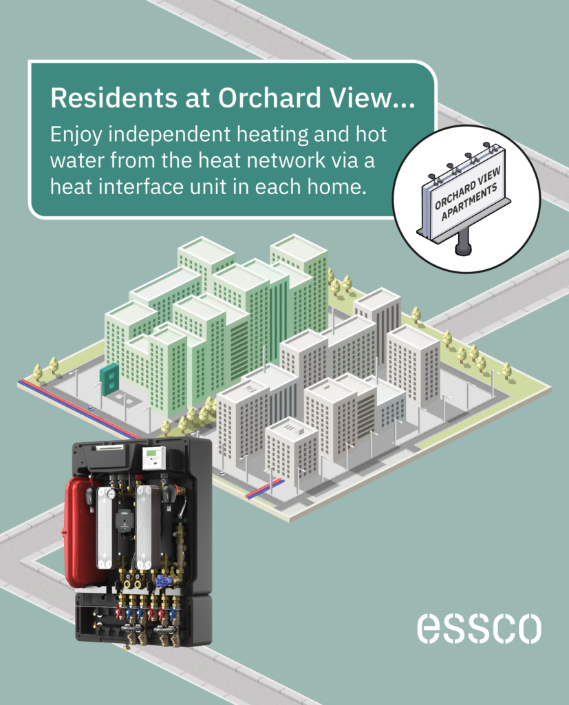 Essco Town Apartments Heat Network